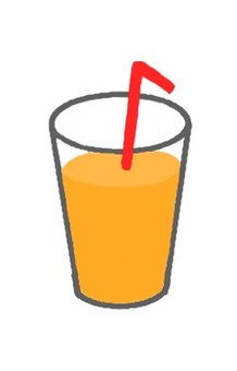 Illustration, juice, orange, drink, JPG and PNG