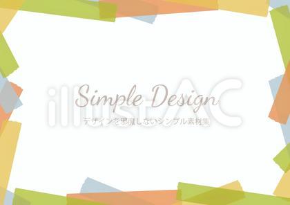 マスキングテープフレーム枠 その6