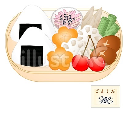 お弁当箱(詰めたもの)