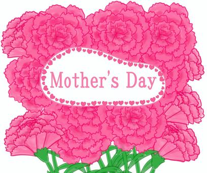 Carnation Mother'sDay Letters, JPG and PNG Carnation Mother'sDay Letters, mother's day, carnation, bouquet, JPG and PNG