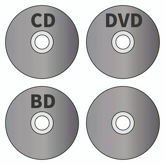 ディスクのアイコン ディスク,アイコン,cd,dvd,bd,データ,メディア,音楽,ビデオ,動画のイラスト素材