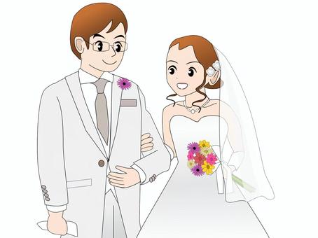 Bride and groom, se marier, mariée et mariée, un mariage, JPG and PNG