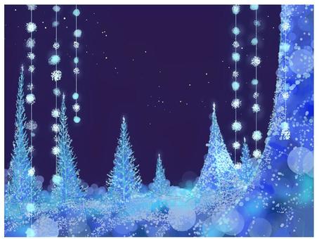 20241008クリスマスツリー夜空 20241008クリスマスツリー夜空 クリスマス,クリスマスツリー,冬のイラスト素材