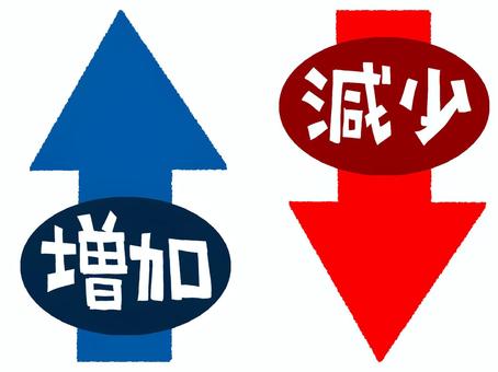 Illustration, increase, cut back, character picture, 