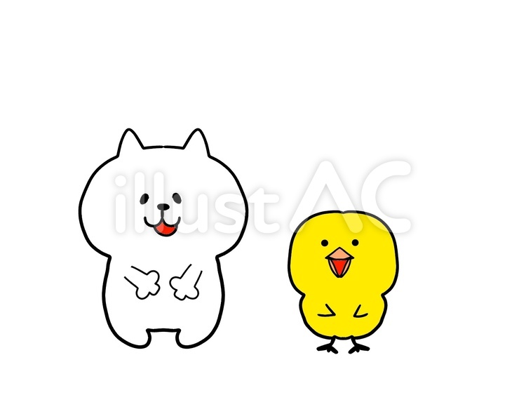 ありがとう３ thank,neko,youのイラスト素材