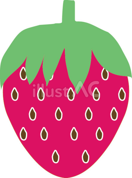 いちご いちご,赤い,種のイラスト素材