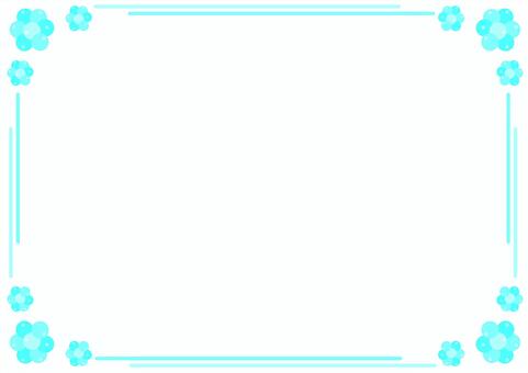 Berry frame-blue, frame, notes, card, JPG and AI