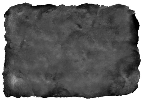 水彩フレーム_ハロウィンカラー黒 水彩フレーム_ハロウィンカラー黒 黒,水彩,フレーム,背景,ブラック,水彩画,手描き,絵の具,透明感,にじみのイラスト素材