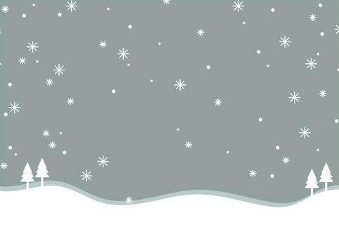 雪景色の背景03 冬,雪,背景,クリスマス,冬景色,雪景色,風景,おしゃれ,シンプル,デザインのイラスト素材
