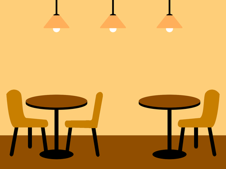 店内風景 店内,お店,室内,シンプル,カフェ,素材のイラスト素材