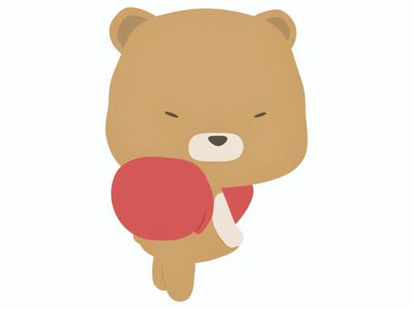 Illustration, punch, bear, animal, 