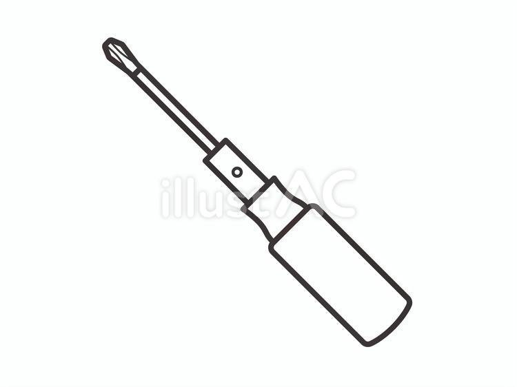 プラスドライバー06 ドライバー,工具,アイコンのイラスト素材