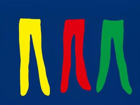 カラータイツ カラータイツ,ストッキング,パンスト,カラーバリエーション,タイツ,インナーのイラスト素材