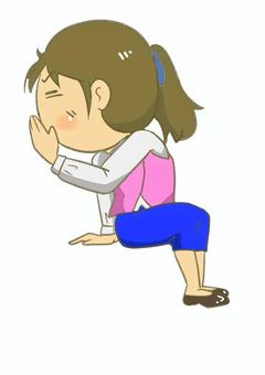 ひそひそ話をする女性 ひそひそ話をする女性 女性,若い,ヒソヒソ,小声,噂話のイラスト素材