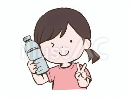 水分補給の挿絵