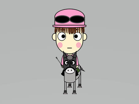 Jockey riding a racehorse 4, JPG and PNG Jockey riding a racehorse 4, a jockey, racehorse, male, JPG and PNG