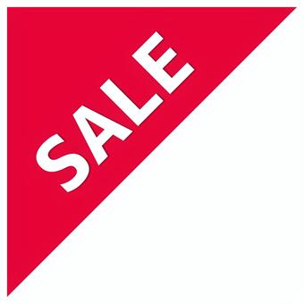 SALEの素材_三角アイコン sale,セール,マーク,アイコン,三角のイラスト素材