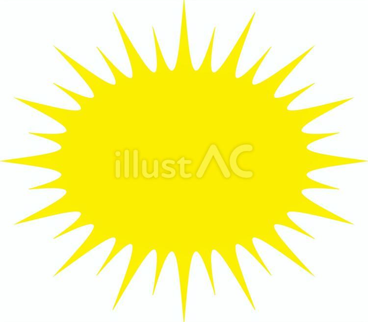 黄色ギザギザ吹き出し 吹き出し,ギザギザ,黄色のイラスト素材