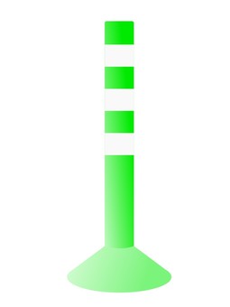 Rubber pole green, रबड़ पॉल, पोल, एक लेन, JPG and PNG