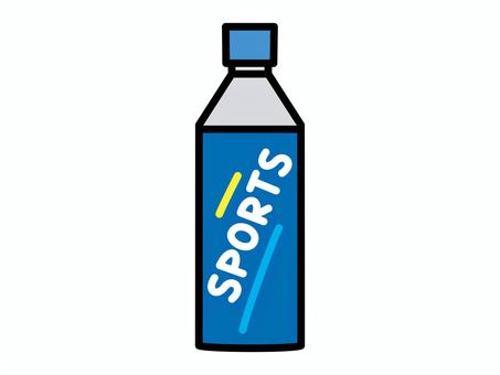 Illustration, sports drink, pet bottles, commercially available, 