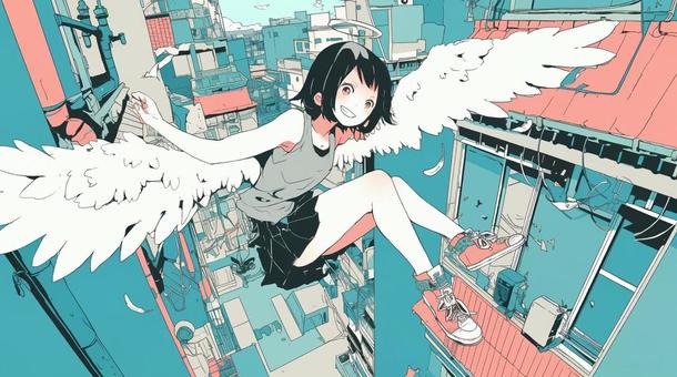 天使の少女