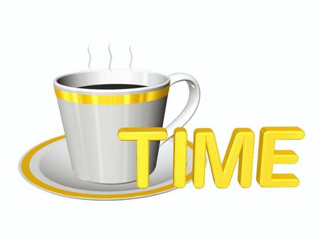 コーヒータイム コーヒー,タイム,コーヒーブレイク,一息,飲み物,休憩,文字のイラスト素材