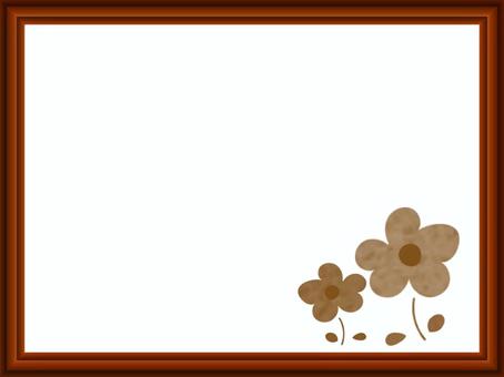 Flower frame material, flower, frame, tiny, JPG and PNG