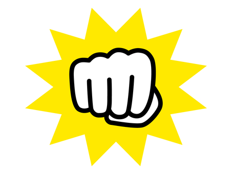 Illustration, punch, icon, goo, 