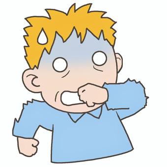 驚く外国人 外国人,海外,男性のイラスト素材