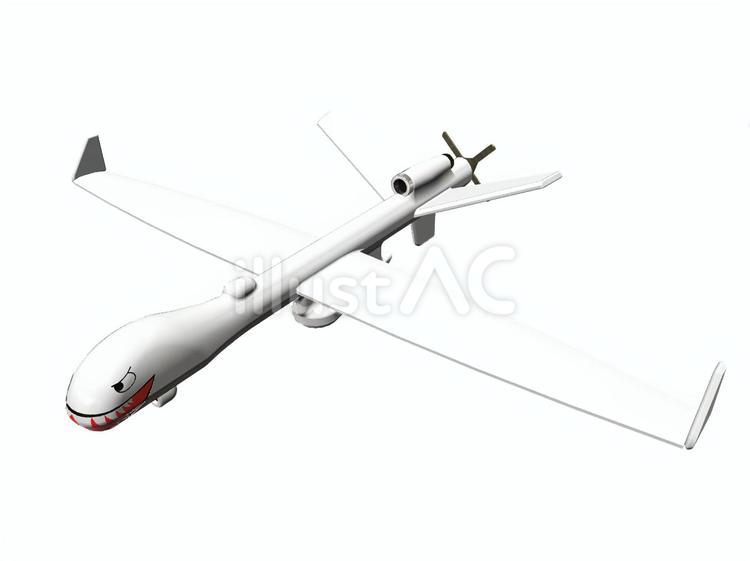 シーガーディアン　シャークver シーガーディアン,無人機,遠隔操縦のイラスト素材