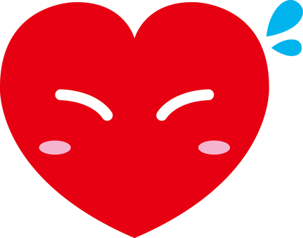 Heart icon 09 (impatience), , JPG, PNG and AI