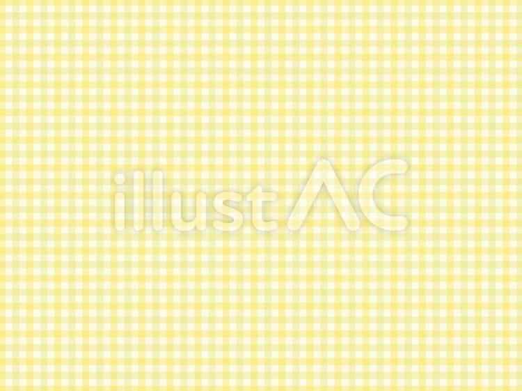 チェック模様（イエロー） チェック,格子,イエローのイラスト素材
