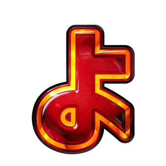 ひらがな文字よ ひらがな文字よ 文字,ギラギラ,赤色,ひらがな,よのイラスト素材