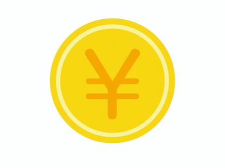 お金のアイコン お金,アイコン,ビジネス,円マーク,円,生活,日本,日本円,コイン,マークのイラスト素材