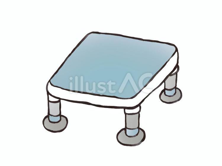 浴槽台 浴槽台,福祉用具,入浴のイラスト素材