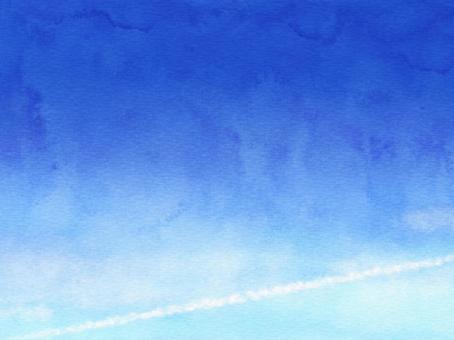 Watercolor Sky 11, JPG Watercolor Sky 11, sky, cloud, watercolor style, JPG