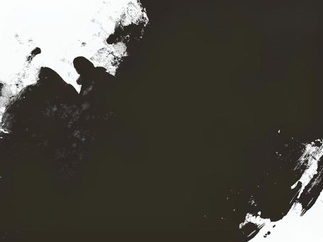 モノクロのインクアート抽象テクスチャ背景 モノクロのインクアート抽象テクスチャ背景 インク,インクアート,モノクロ,白黒,黒,白,ペイント,抽象,アブストラクト,水墨画のイラスト素材