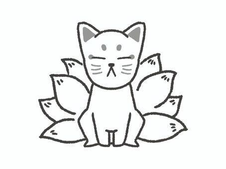 九尾の狐イラスト｜無料イラスト・フリー素材なら「イラストAC」