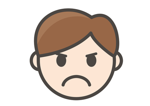 angry boy icon 220926, , JPG, PNG and AI