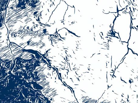 漫画風ひび割れたコンクリート背景 背景,コミック,線画,素材,マンガ風線画,ひび割れたコンクリート,亀裂,クラック,漫画線画,コミック風のイラスト素材