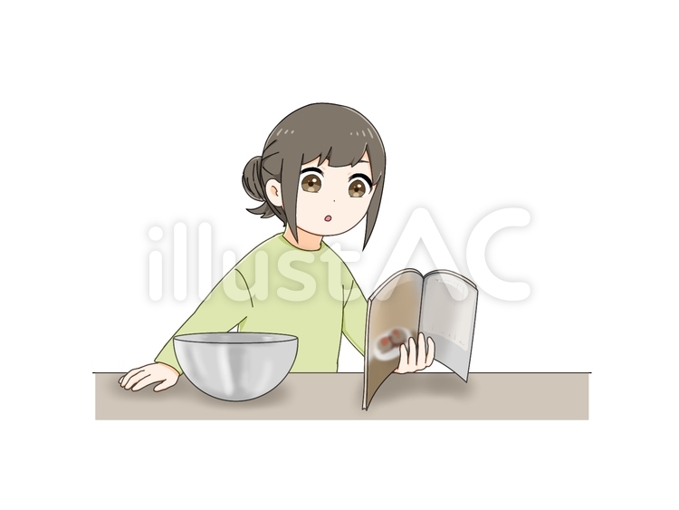 料理 料理,レシピ,レシピ本のイラスト素材