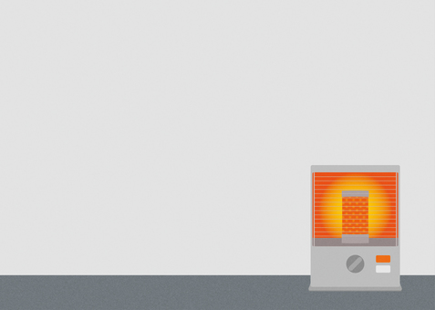 ストーブが置いてある部屋の背景３ ストーブ,暖房器具,冬,シンプル,背景のイラスト素材