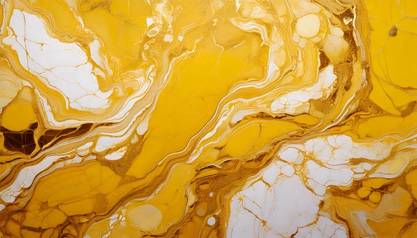 黄色のまだら模様