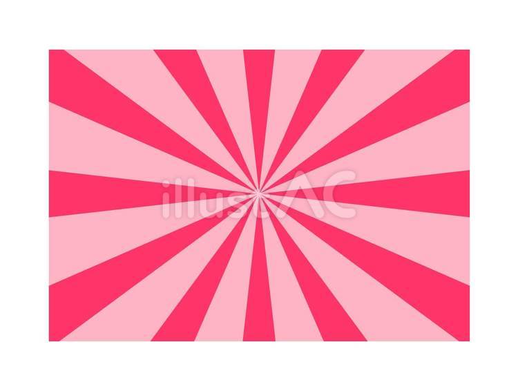 集中線赤色 集中線,赤色,チラシのイラスト素材