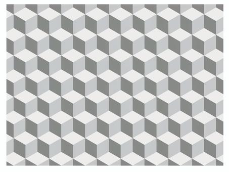 立方体ブロックパターン背景素材 立方体ブロックパターン背景素材 立方体,グレー,パターン,背景,キューブのイラスト素材