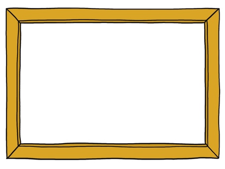 枠・フレーム　シンプル　手書き 枠,額,フレーム,シンプル,手書き,pop,ゆるイラストのイラスト素材