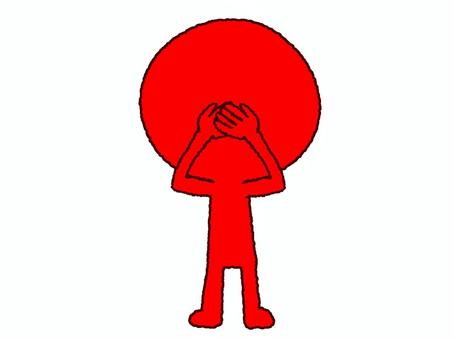 言わないシルエット シルエット,言わない,手,隠す,リアクション,お知らせ用,宣伝用,pop調,手描き,挿絵のイラスト素材