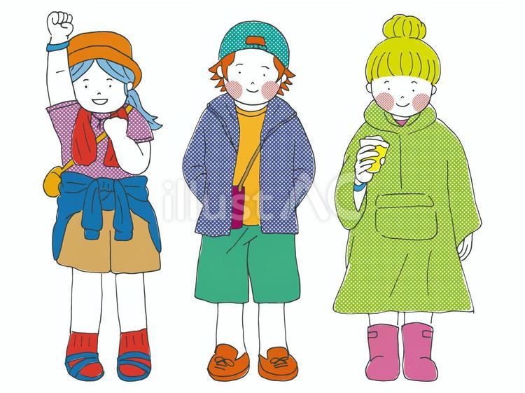 フェス【80sTASTE_115】 フェス,野外フェス,夏フェスのイラスト素材