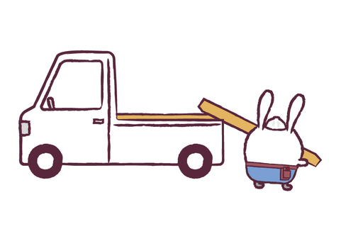 木材を積む 木材,積む,取る,入れる,作業,木,運搬,トラック,車,作業員のイラスト素材