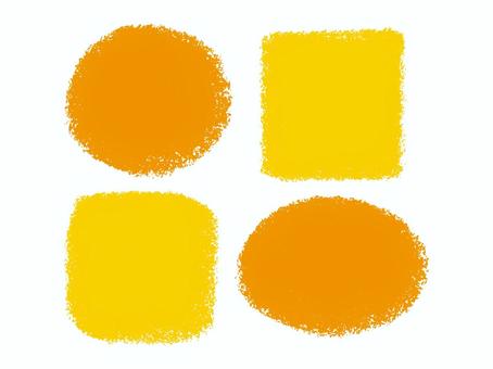 Illustration, frame, color frame, pastel, 